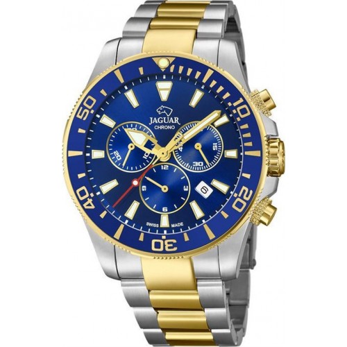 JAGUAR J862/1 JAGUAR Gents Chronograph Two Tone Stainless Steel Bracelet